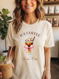 Ice Coffee Social Club Est. 2024 Graphic Tee
