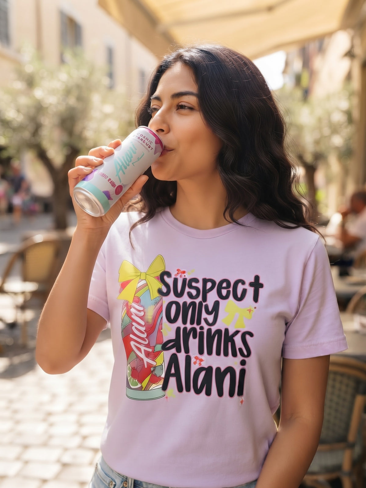 Suspect Only Drinks Alanis Tee