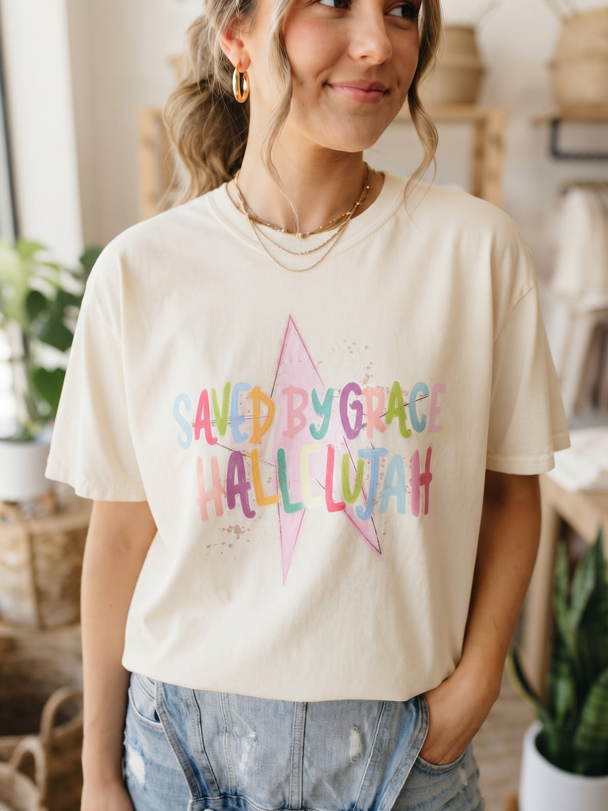 Saved By Grace Tee