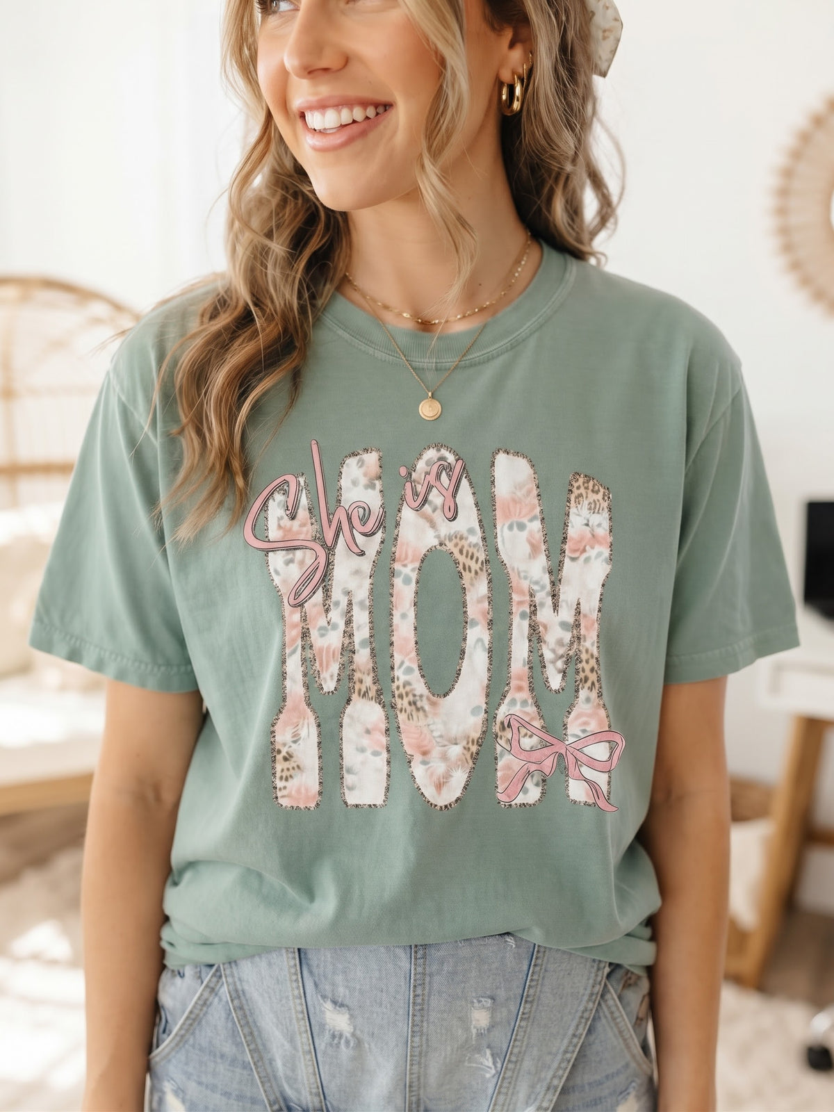 She Is Mom Tee